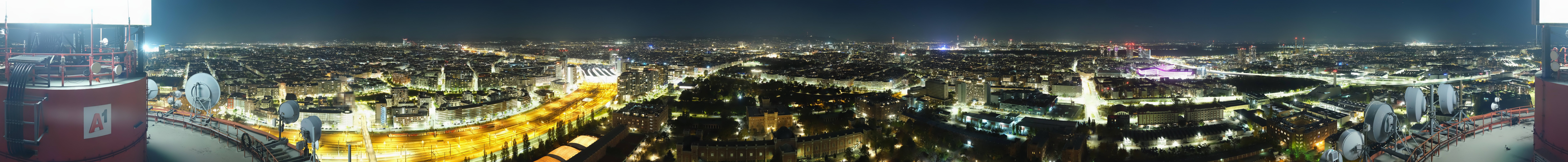 Archived image Webcam Vienna - View of the city