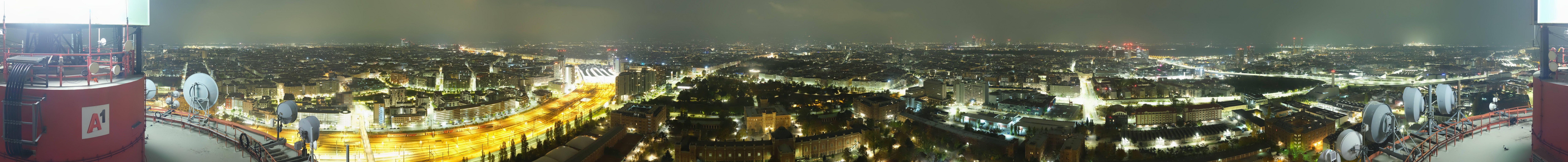 Archiv Foto Webcam Wien - Stadtpanorama