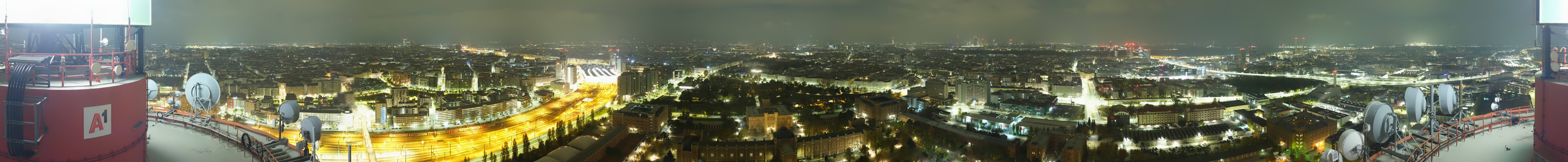 Archiv Foto Webcam Wien - Stadtpanorama