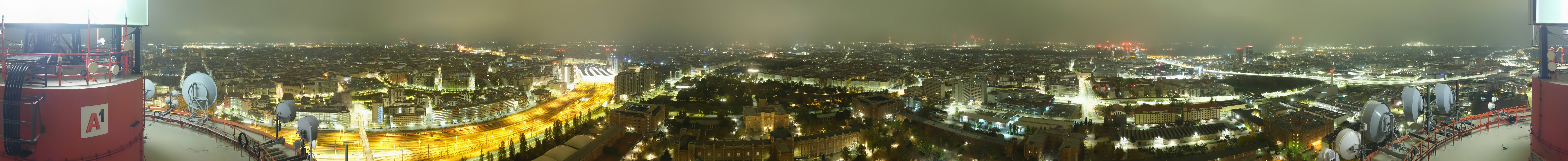 Archiv Foto Webcam Wien - Stadtpanorama