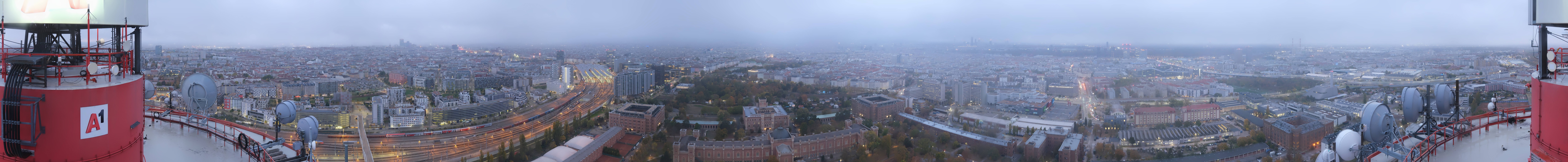 Archiv Foto Webcam Wien - Stadtpanorama
