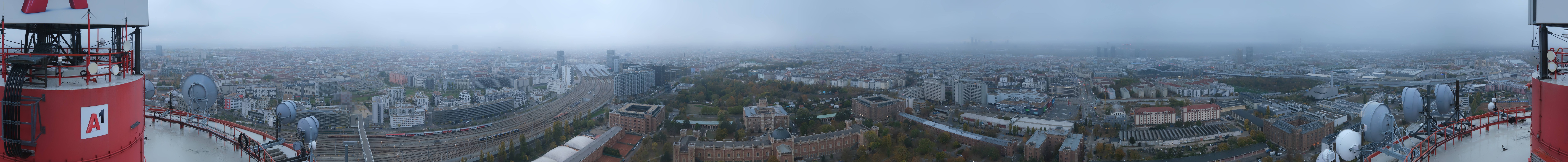 Archiv Foto Webcam Wien - Stadtpanorama