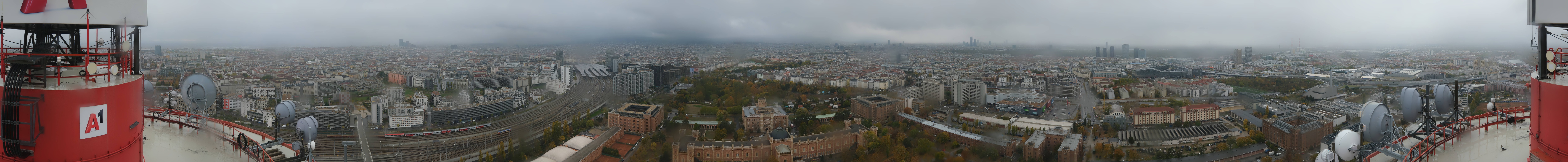 Archiv Foto Webcam Wien - Stadtpanorama