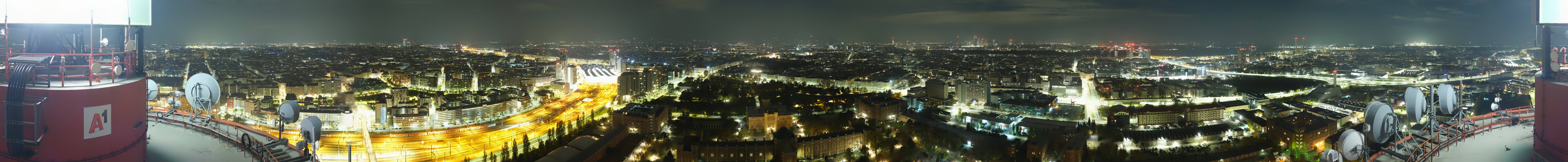 Archiv Foto Webcam Wien - Stadtpanorama