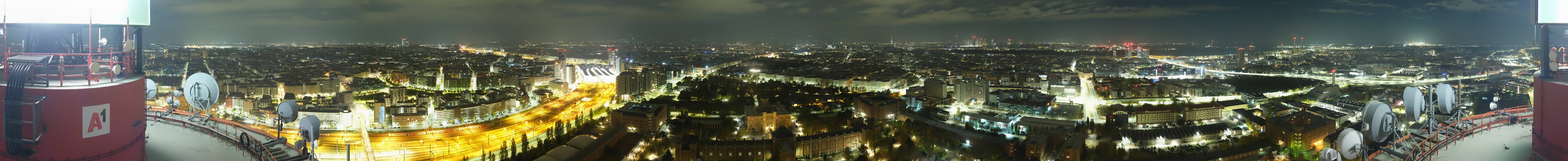 Archiv Foto Webcam Wien - Stadtpanorama