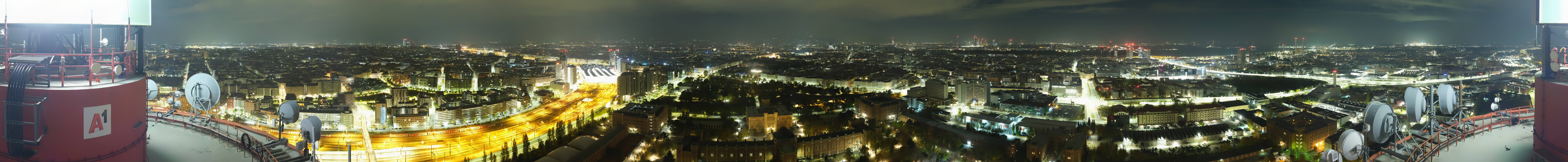 Archiv Foto Webcam Wien - Stadtpanorama