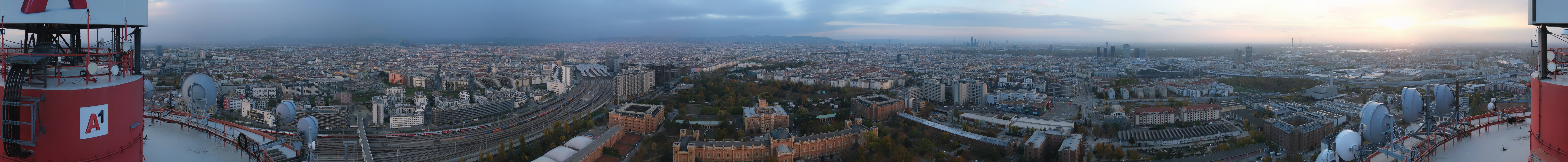 Archiv Foto Webcam Wien - Stadtpanorama