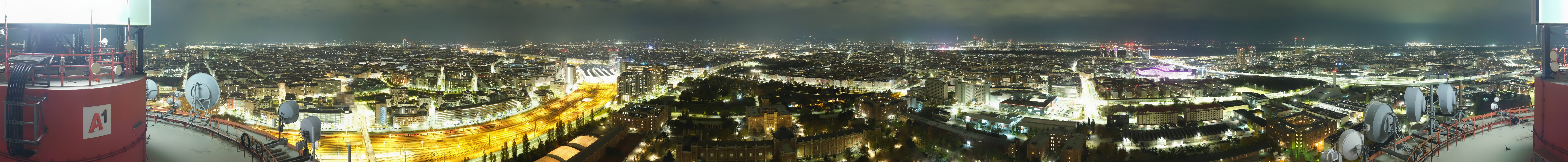 Archiv Foto Webcam Wien - Stadtpanorama