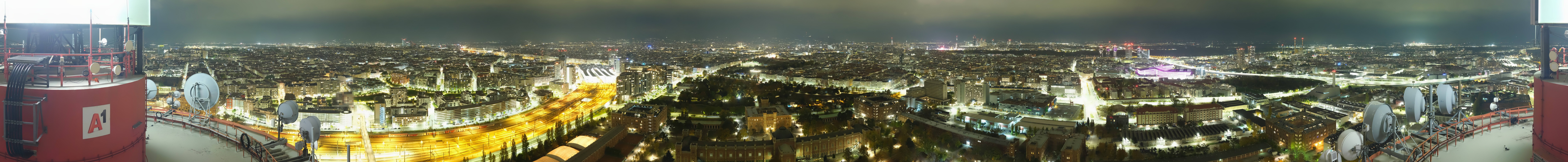 Archiv Foto Webcam Wien - Stadtpanorama