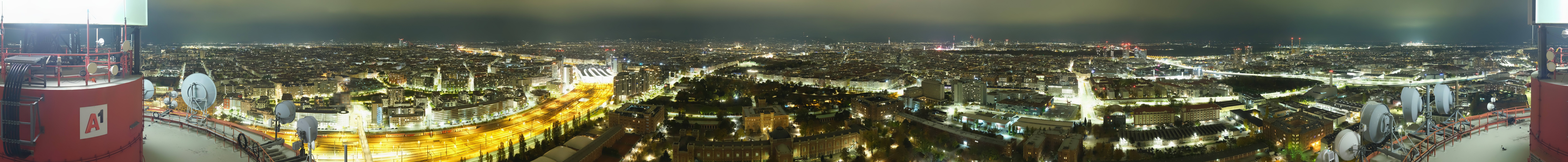Archiv Foto Webcam Wien - Stadtpanorama
