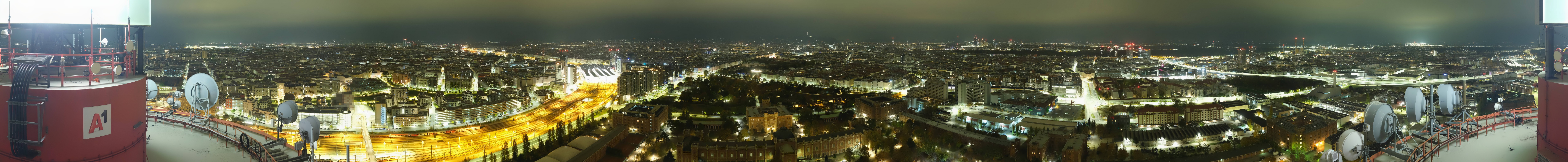 Archiv Foto Webcam Wien - Stadtpanorama