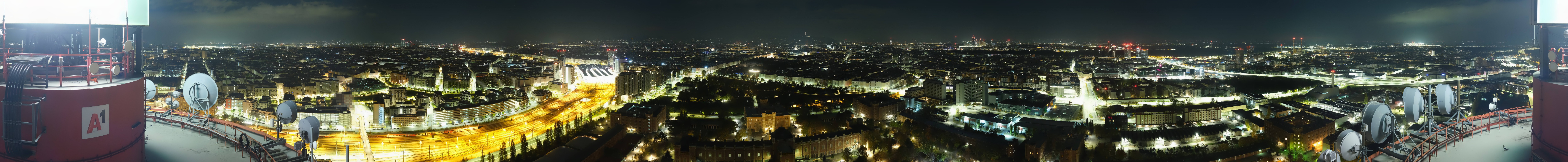 Archiv Foto Webcam Wien - Stadtpanorama