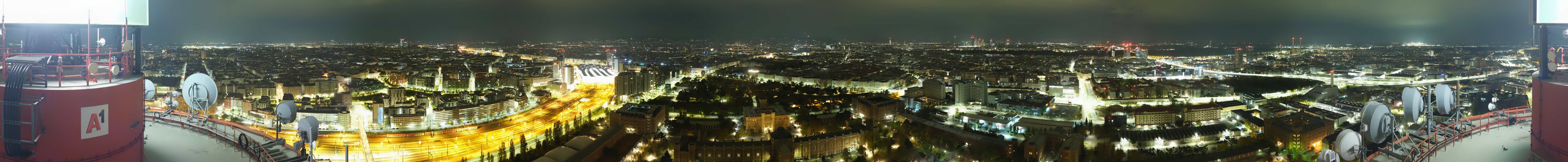 Archiv Foto Webcam Wien - Stadtpanorama