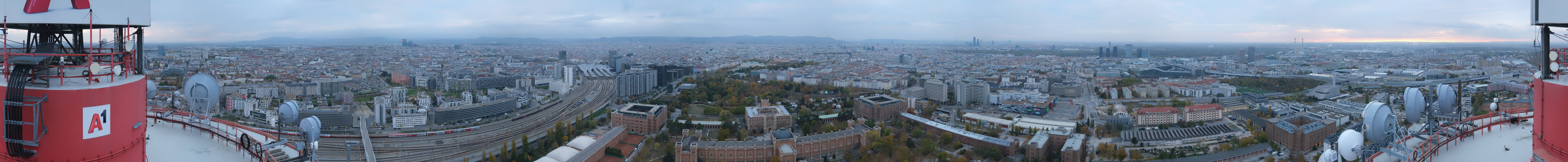 Archived image Webcam Vienna - View of the city