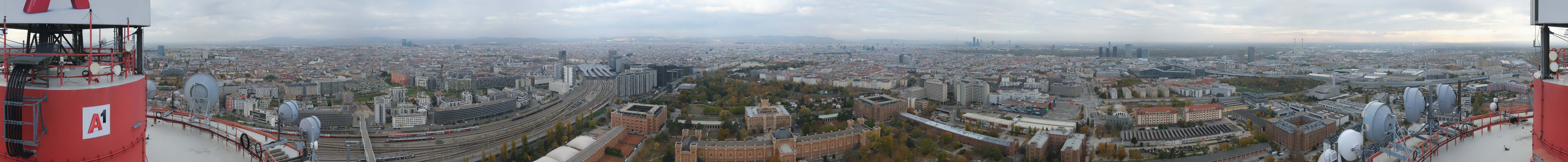Archived image Webcam Vienna - View of the city