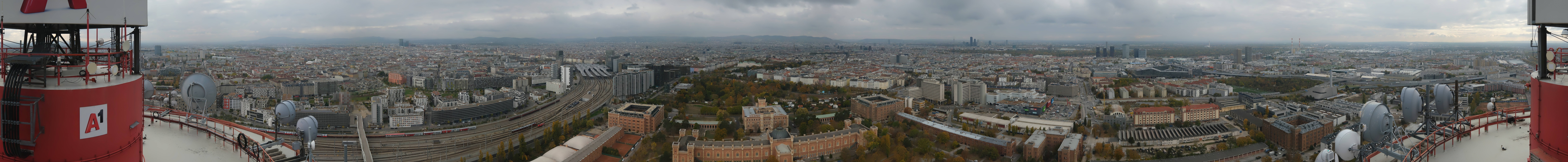 Archived image Webcam Vienna - View of the city