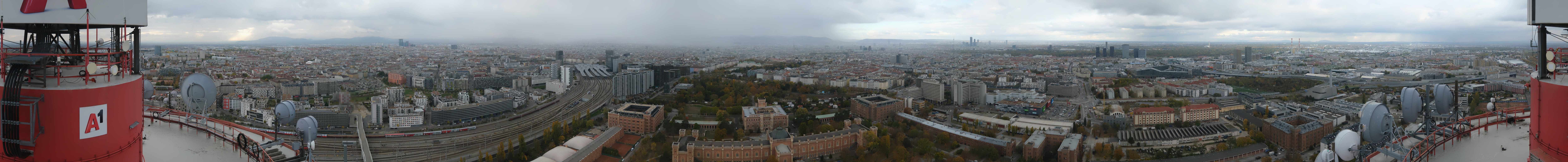 Archived image Webcam Vienna - View of the city