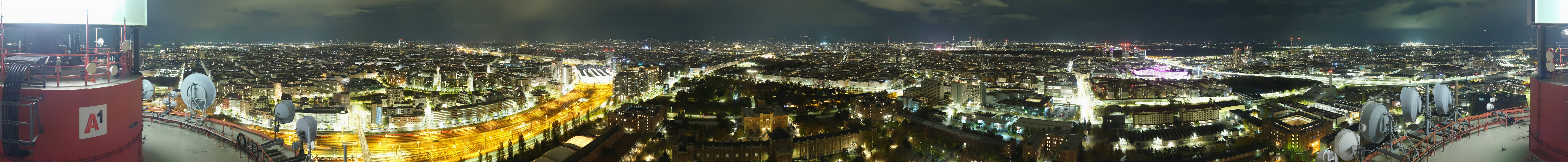 Archiv Foto Webcam Wien - Stadtpanorama