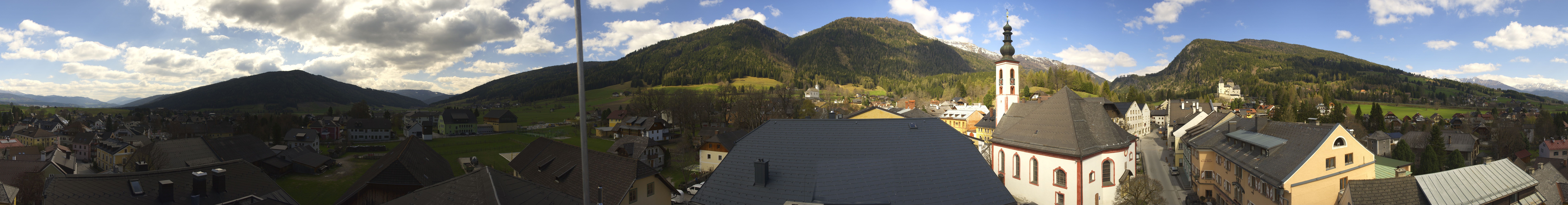 Archived image Webcam Hotel Binngl in Mauterndorf