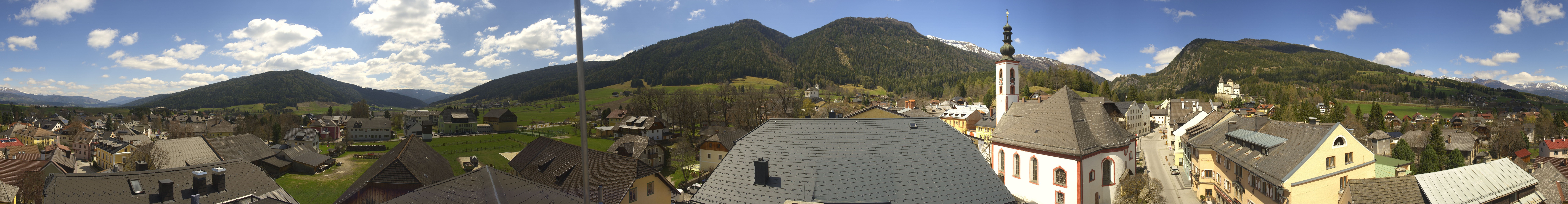 Archived image Webcam Hotel Binngl in Mauterndorf