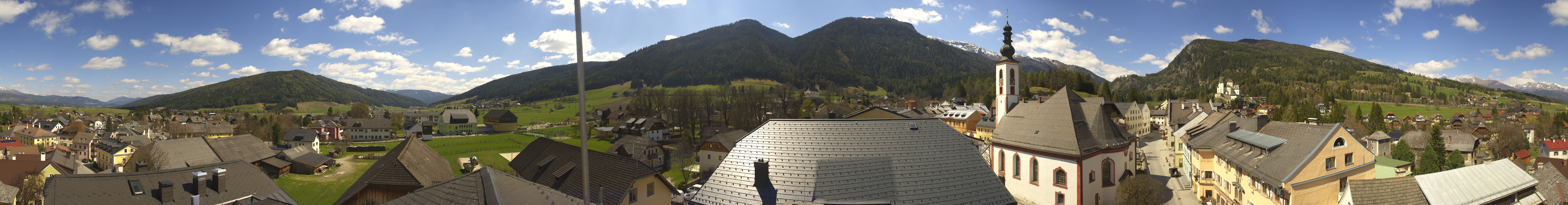 Archived image Webcam Hotel Binngl in Mauterndorf