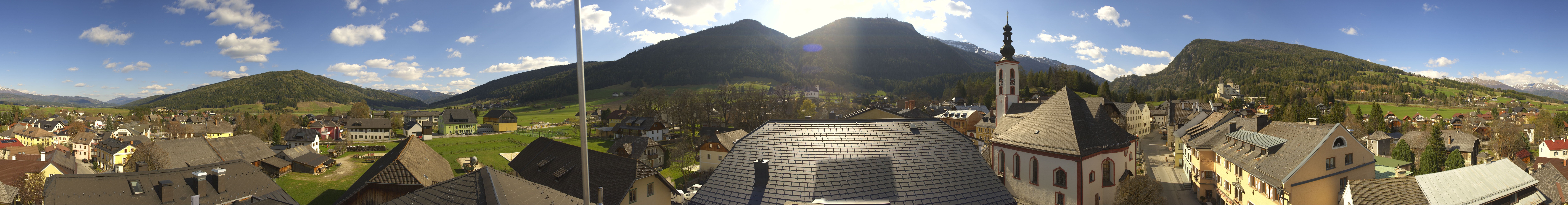 Archived image Webcam Hotel Binngl in Mauterndorf