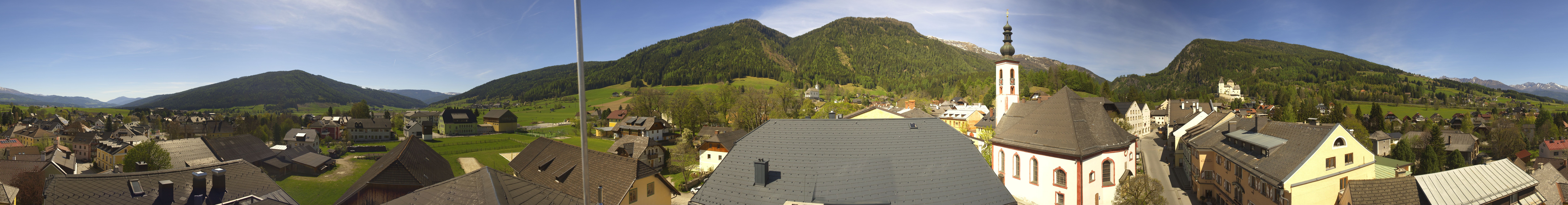 Archived image Webcam Hotel Binngl in Mauterndorf