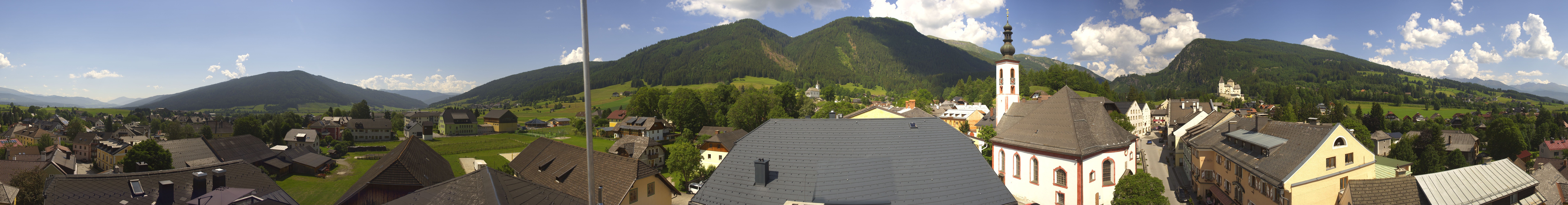 Archived image Webcam Hotel Binngl in Mauterndorf