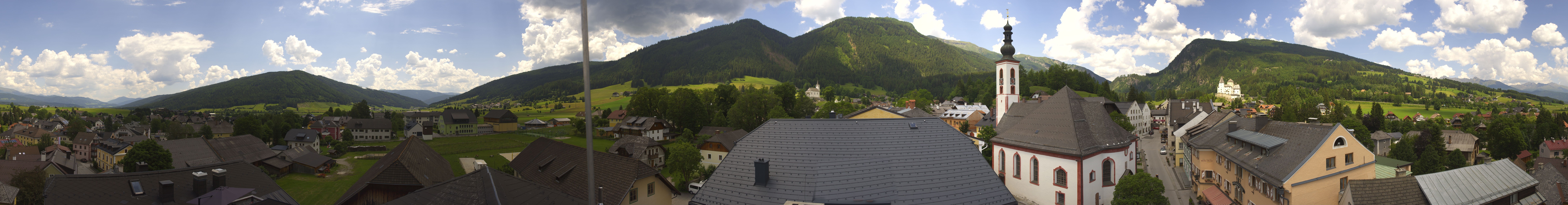 Archived image Webcam Hotel Binngl in Mauterndorf