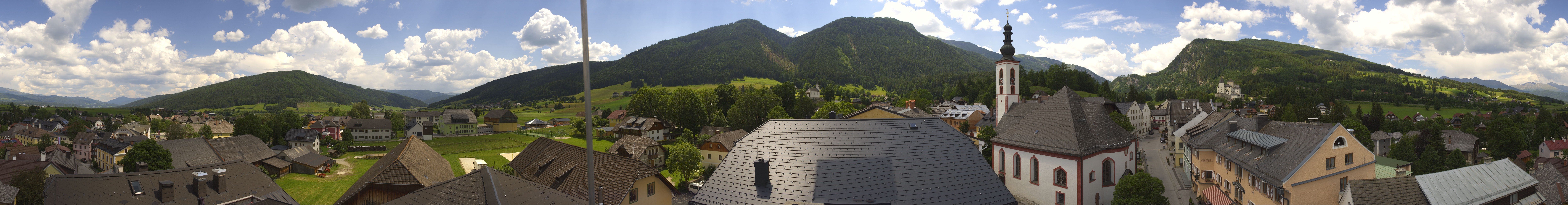 Archived image Webcam Hotel Binngl in Mauterndorf