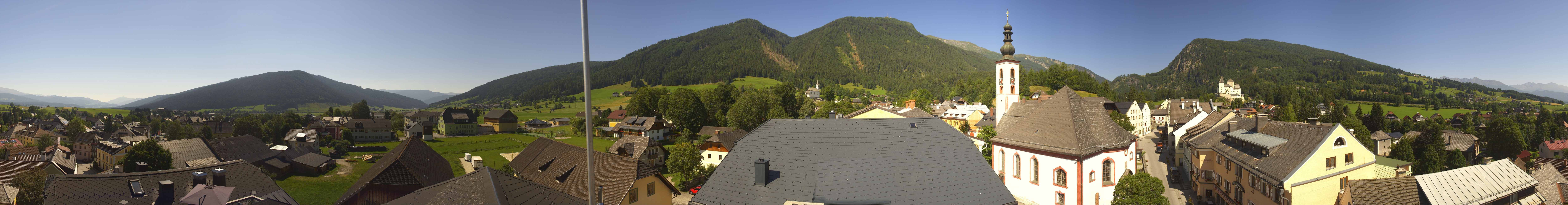 Archived image Webcam Hotel Binngl in Mauterndorf