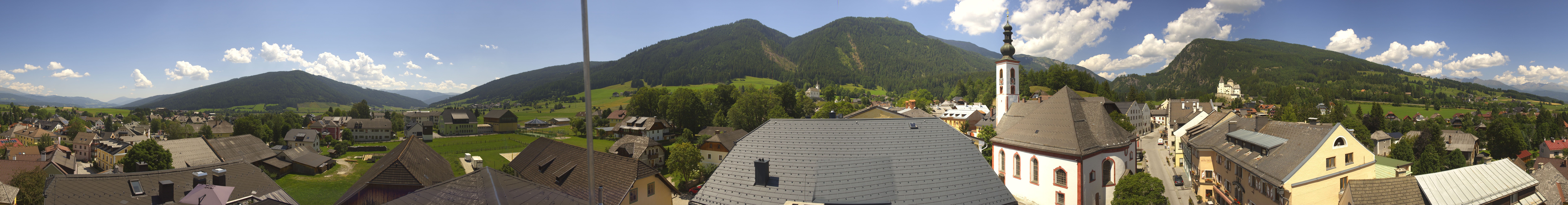 Archived image Webcam Hotel Binngl in Mauterndorf