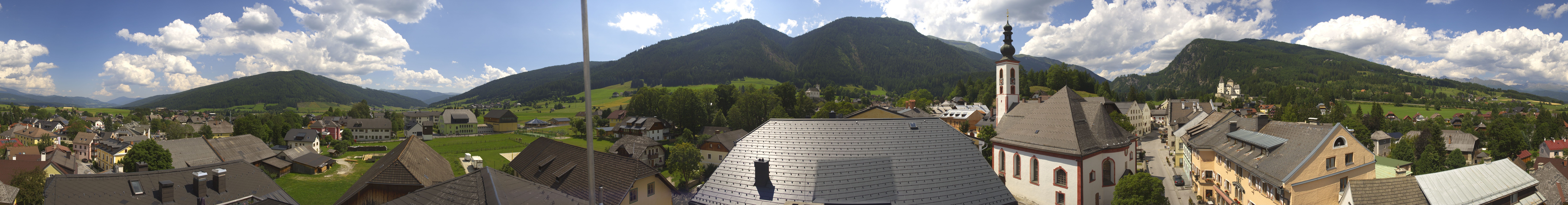 Archived image Webcam Hotel Binngl in Mauterndorf