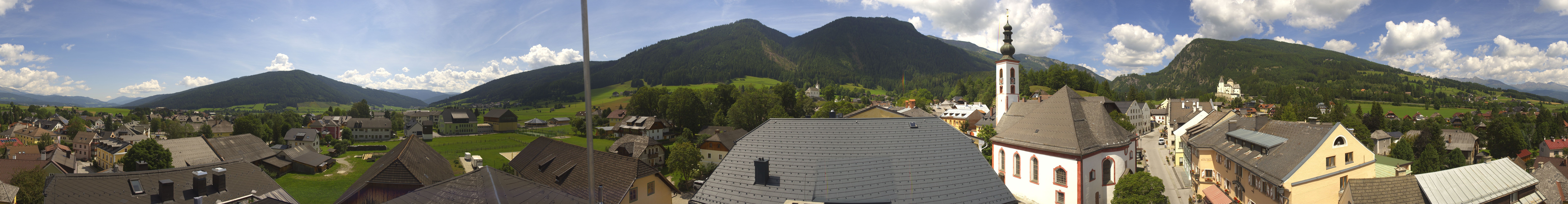 Archived image Webcam Hotel Binngl in Mauterndorf