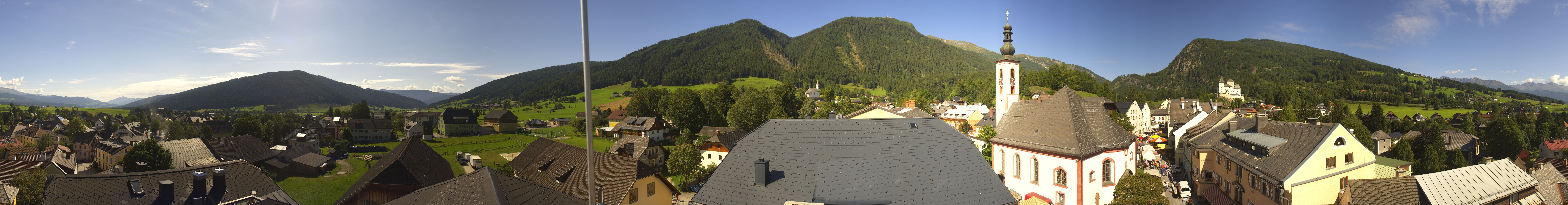 Archived image Webcam Hotel Binngl in Mauterndorf