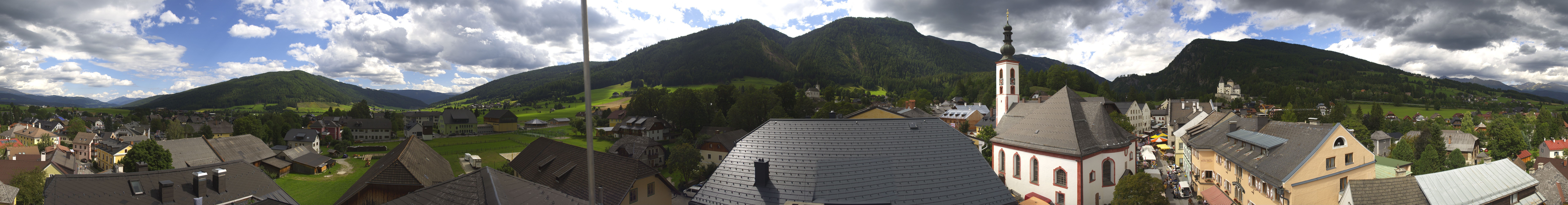 Archived image Webcam Hotel Binngl in Mauterndorf