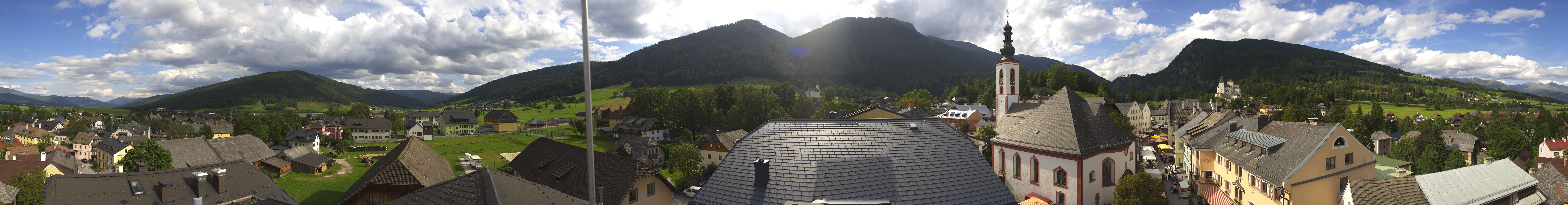 Archived image Webcam Hotel Binngl in Mauterndorf
