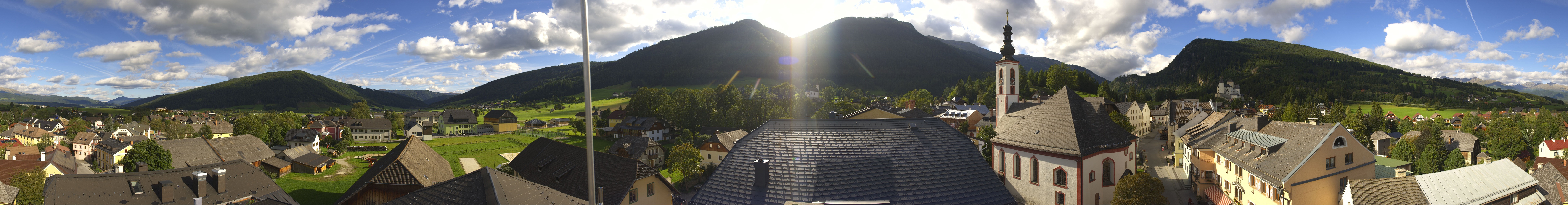 Archived image Webcam Hotel Binngl in Mauterndorf