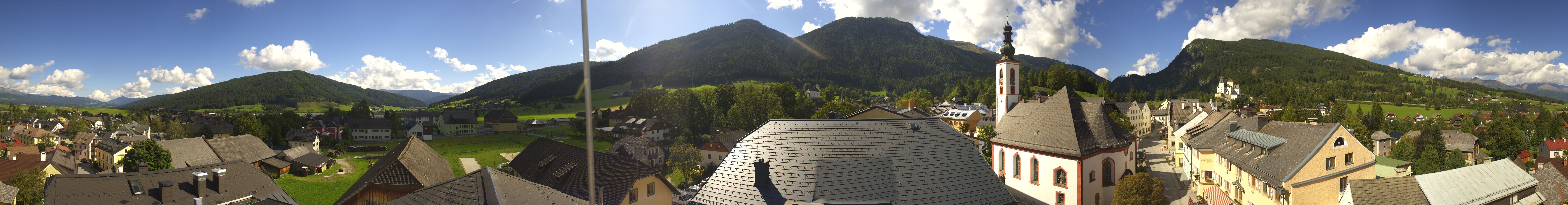 Archived image Webcam Hotel Binngl in Mauterndorf