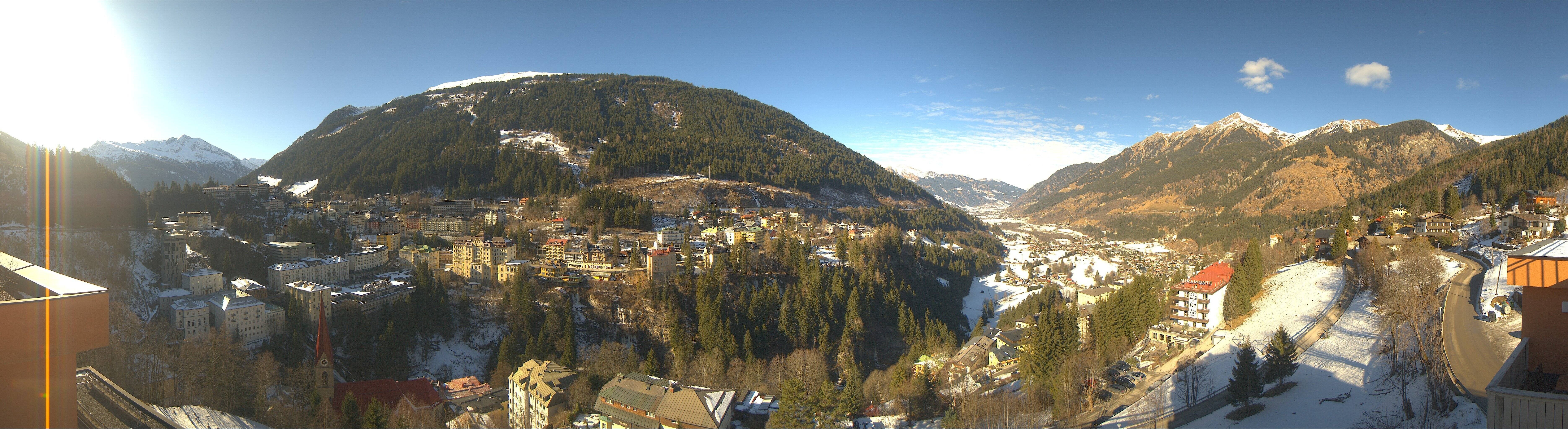 Archived image Webcam Hotel Schillerhof in Bad Gastein