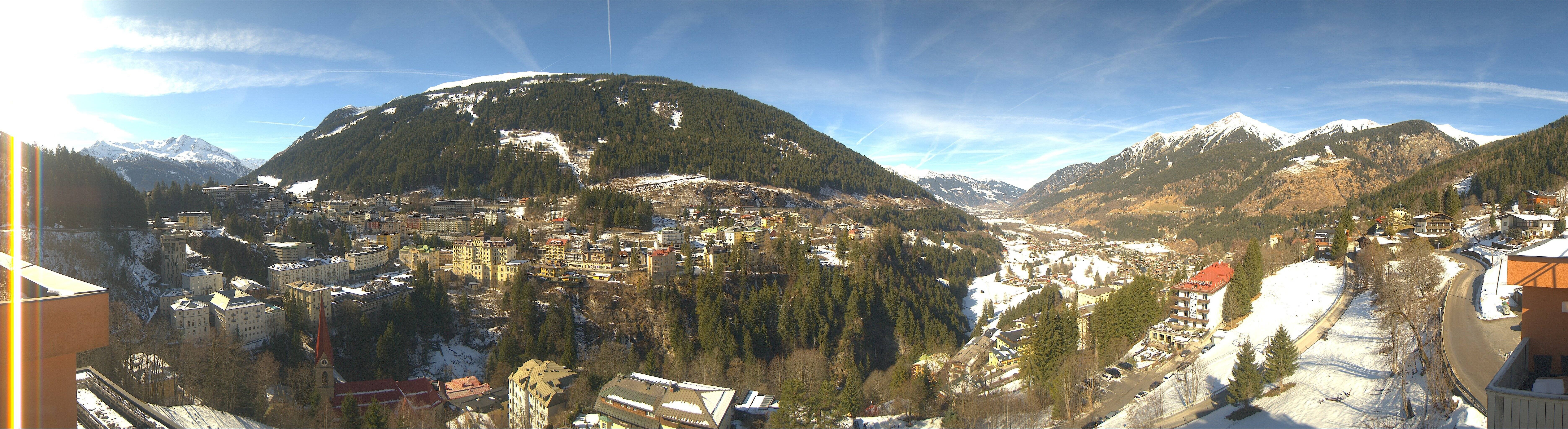 Archived image Webcam Hotel Schillerhof in Bad Gastein