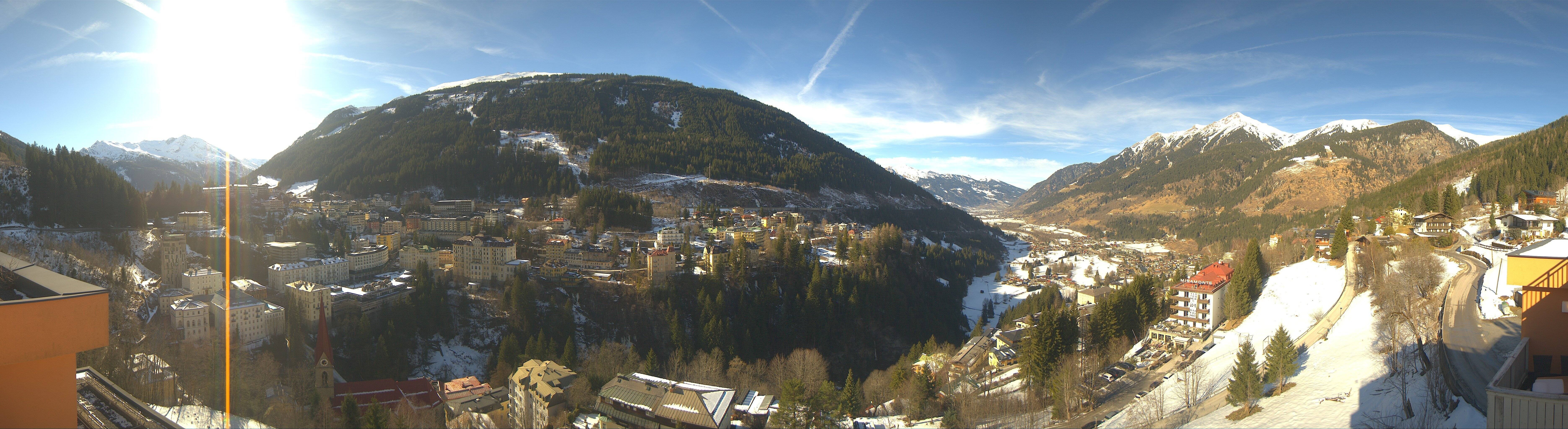 Archived image Webcam Hotel Schillerhof in Bad Gastein