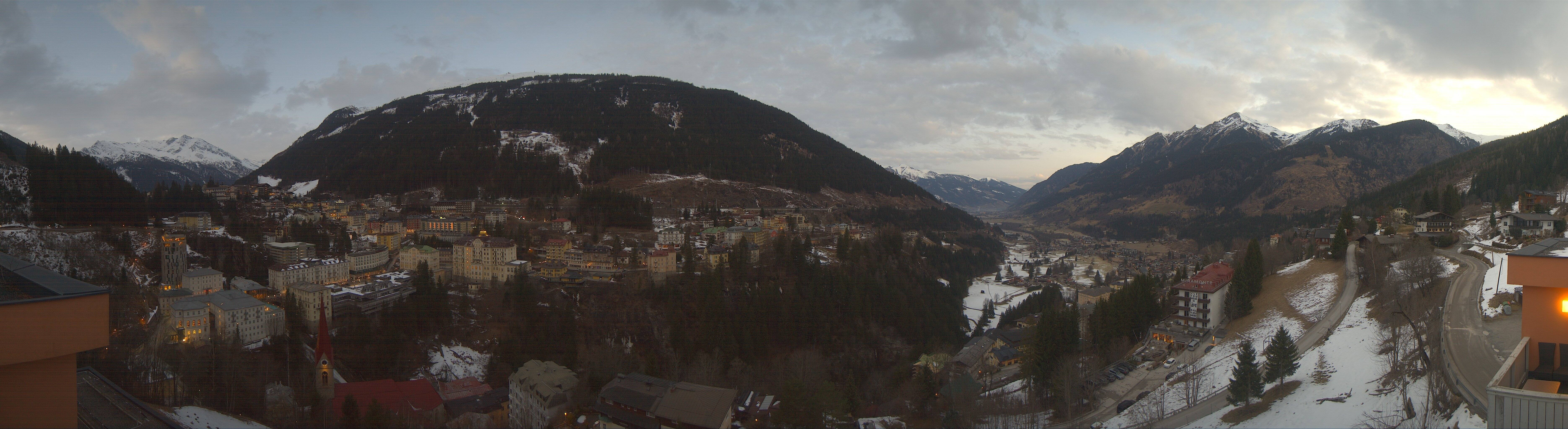 Archived image Webcam Hotel Schillerhof in Bad Gastein