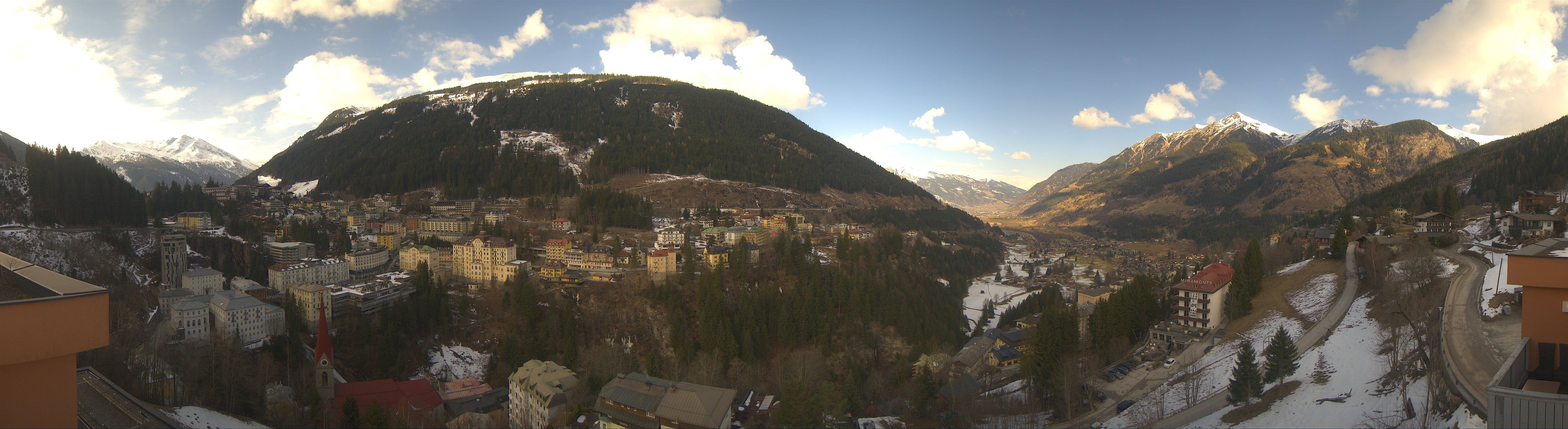 Archived image Webcam Hotel Schillerhof in Bad Gastein