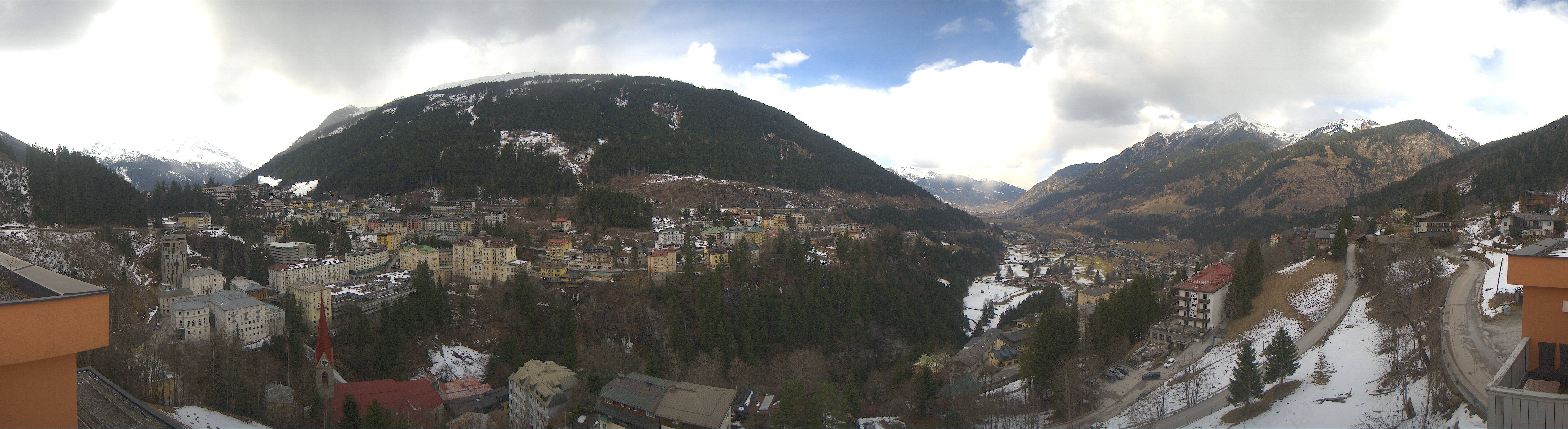 Archived image Webcam Hotel Schillerhof in Bad Gastein