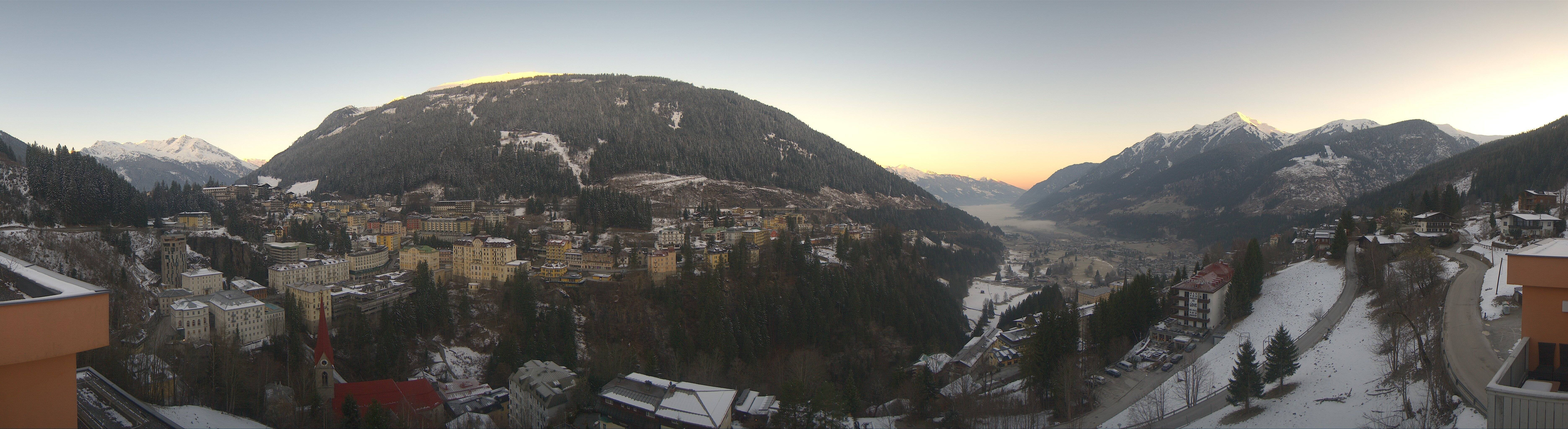 Archived image Webcam Hotel Schillerhof in Bad Gastein