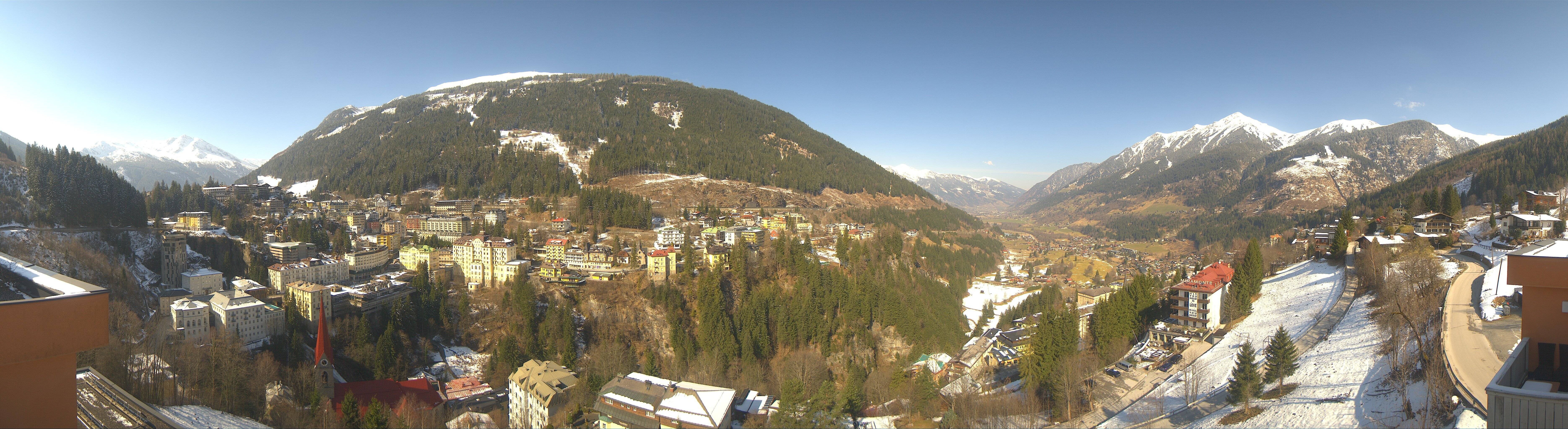 Archived image Webcam Hotel Schillerhof in Bad Gastein