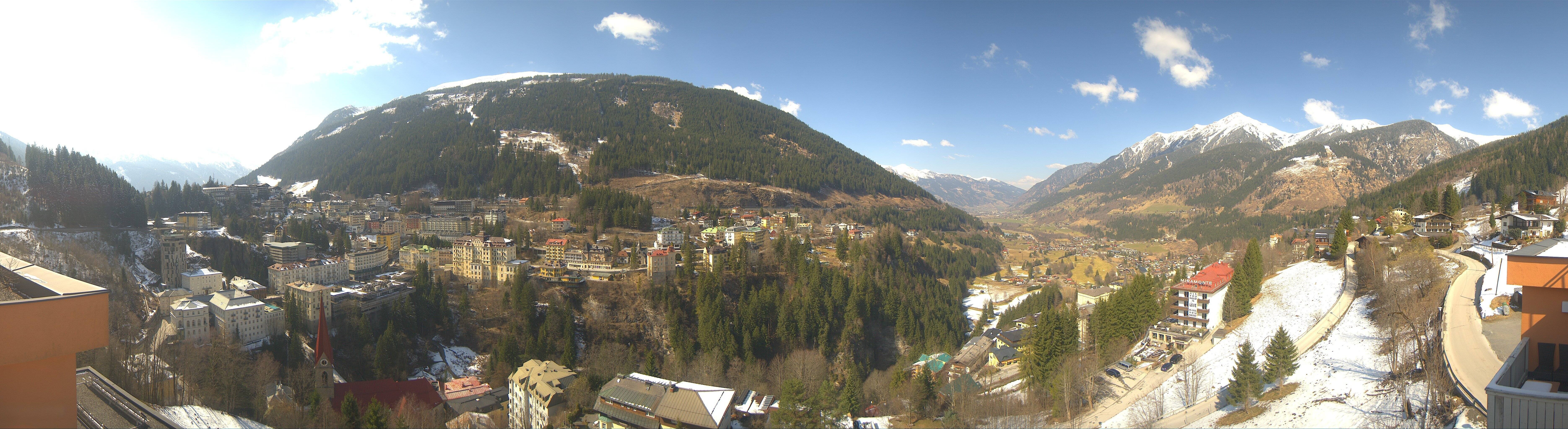 Archived image Webcam Hotel Schillerhof in Bad Gastein