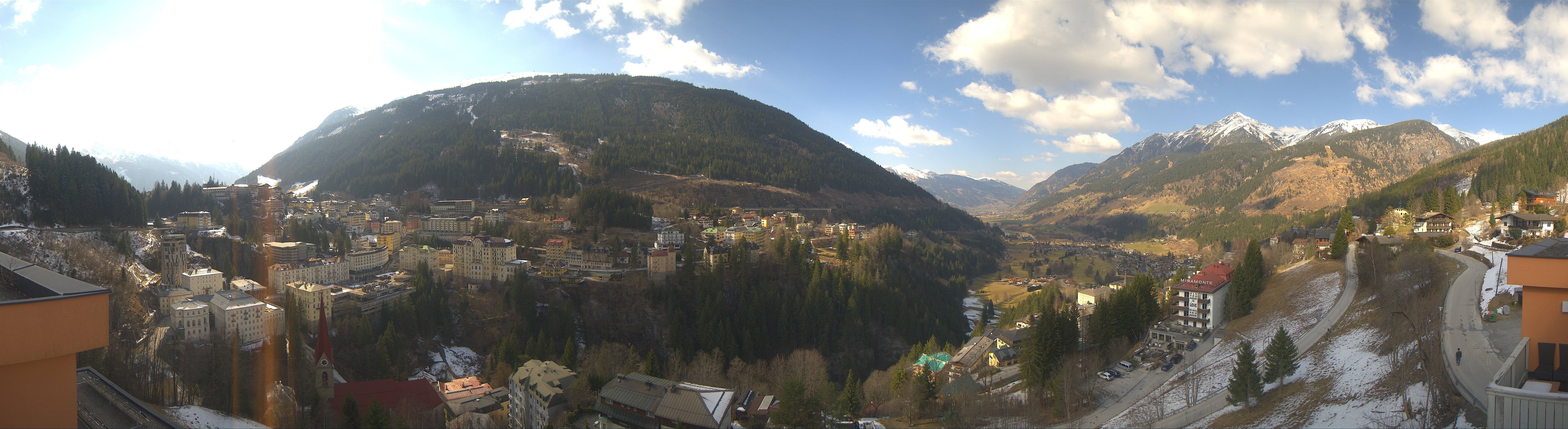 Archived image Webcam Hotel Schillerhof in Bad Gastein