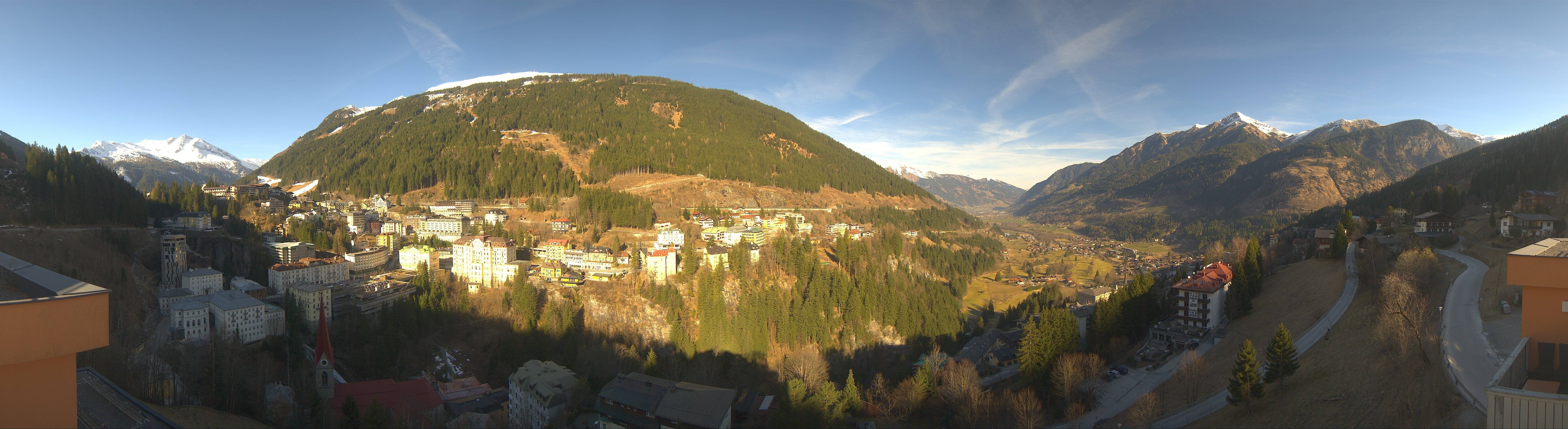 Archived image Webcam Hotel Schillerhof in Bad Gastein